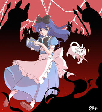 "Gwen In Wonderllen" Fanart "Gwen In Wonderllen" Fanart